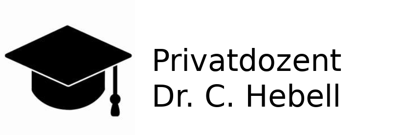 Privatdozent Dr. C. Hebell